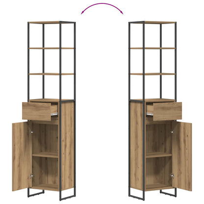 Mobile da Bagno Rovere Artigianale 40 x 30 x 180 cm