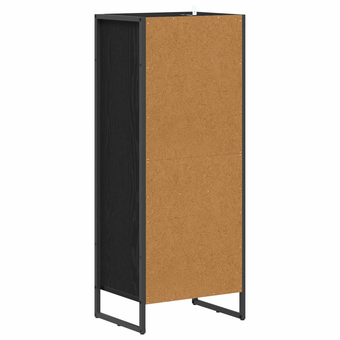 Mobile da Bagno Rovere Nero 40 x 30 x 100 cm Legno multistrato | homemem39