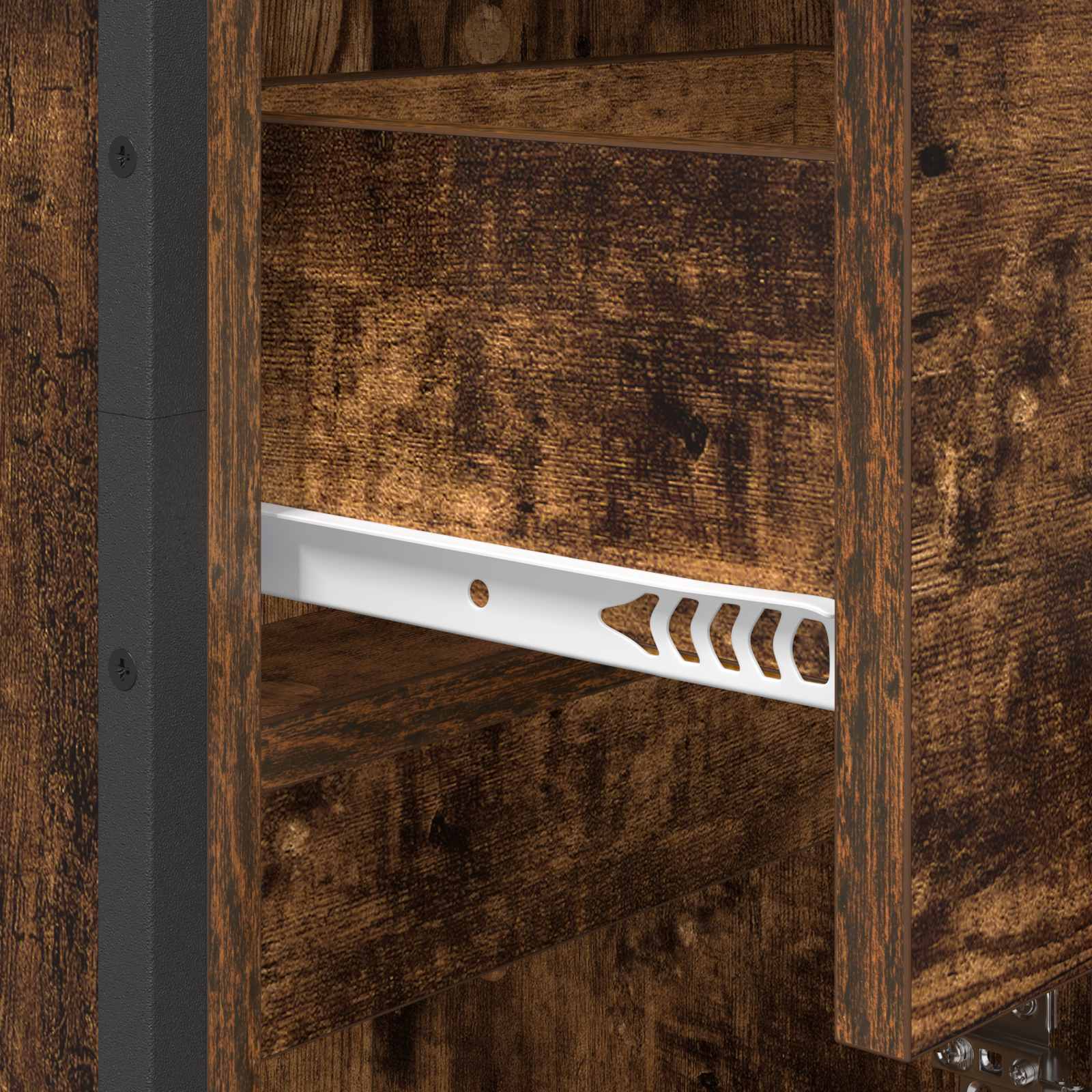 Mobile da Bagno con cassetto Quercia Fumosa 40 x 30 x 100 cm | homemem39