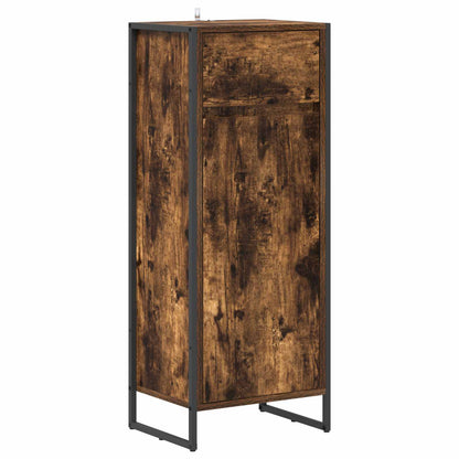 Mobile da Bagno con cassetto Quercia Fumosa 40 x 30 x 100 cm | homemem39