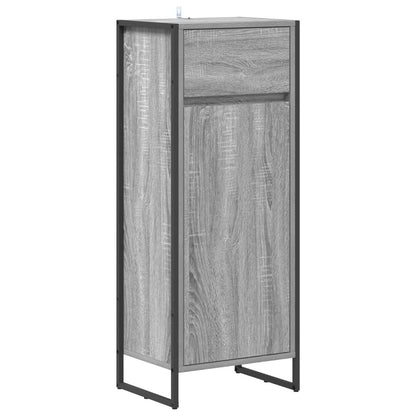 Mobile da Bagno con cassetto Grigio Sonoma 40 x 30 x 100 cm | homemem39
