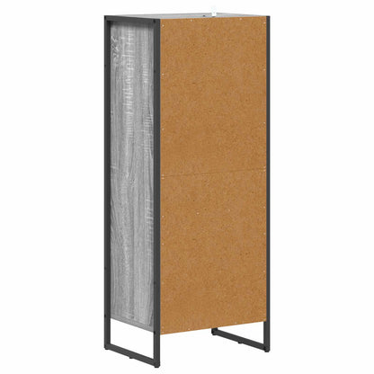 Mobile da Bagno con cassetto Grigio Sonoma 40 x 30 x 100 cm