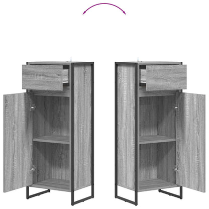 Mobile da Bagno con cassetto Grigio Sonoma 40 x 30 x 100 cm | homemem39