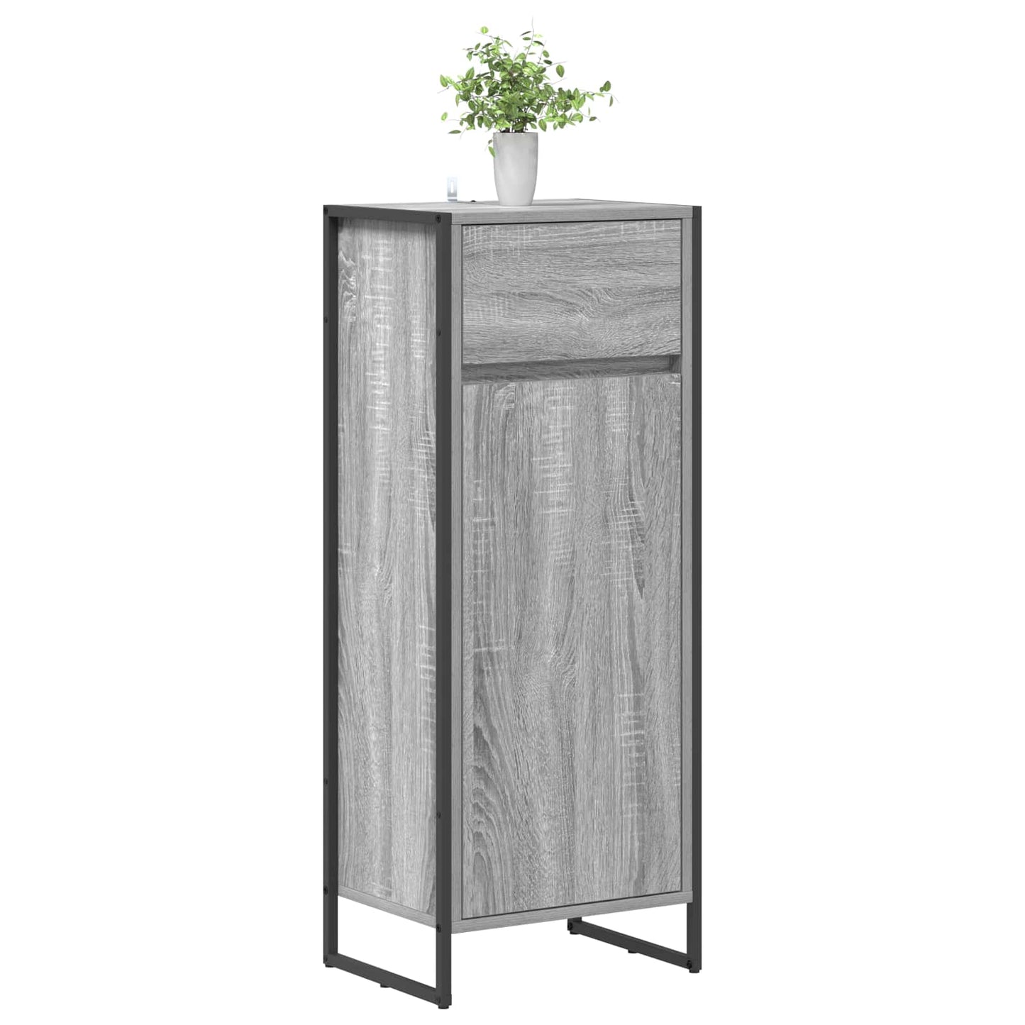 Mobile da Bagno con cassetto Grigio Sonoma 40 x 30 x 100 cm | homemem39