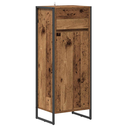 Mobile da Bagno con cassetto Legno vecchio 40 x 30 x 100 cm | homemem39