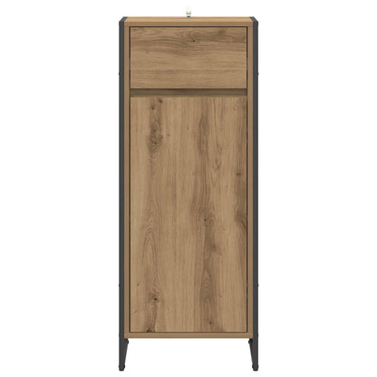 Mobile da Bagno con porta Rovere Artigianale 40 x 30 x 100 cm