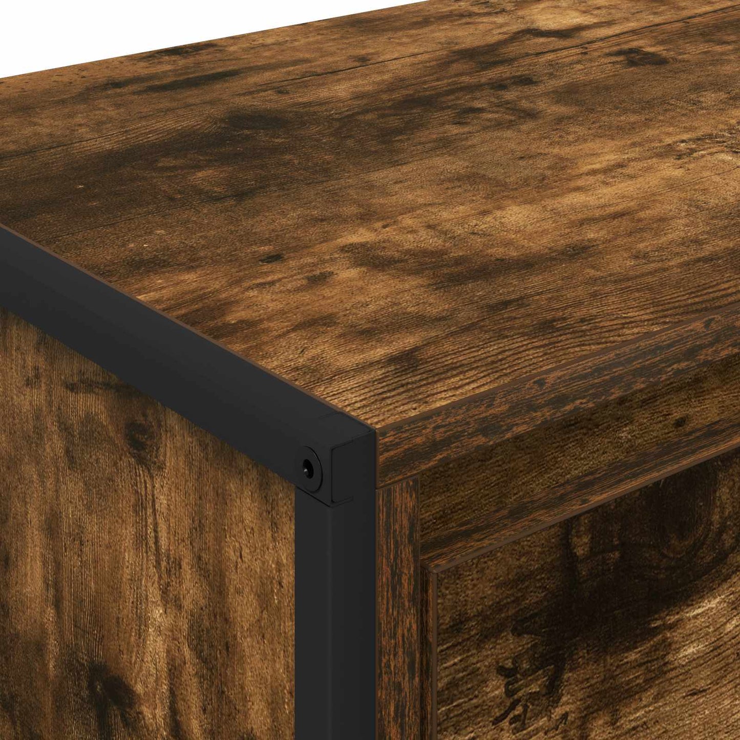 Mobile TV Quercia Fumosa 100 x 36 x 49,5 cm Legno multistrato