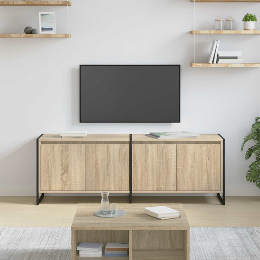 Mobile TV Sonoma 140 x 36 x 49.5 cm Legno multistrato