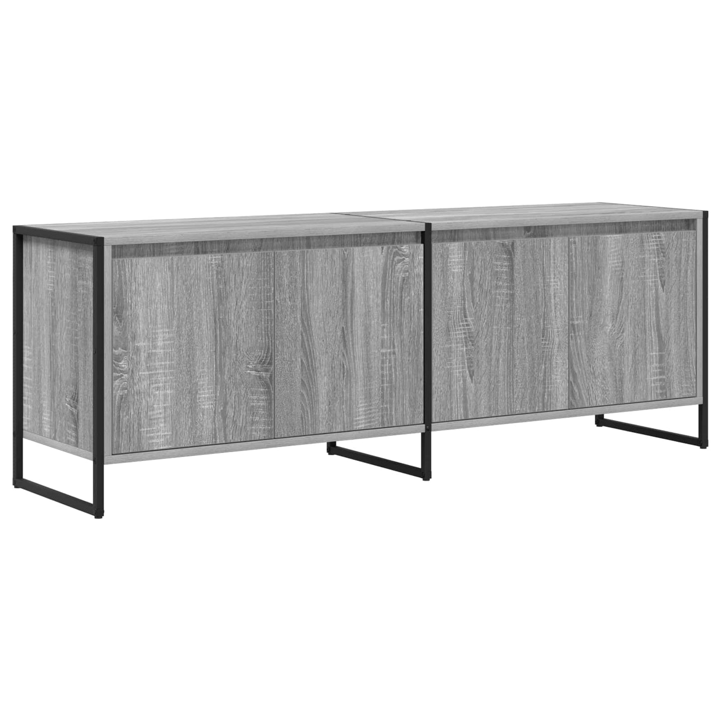 Mobile TV Grigio Sonoma 140 x 36 x 49.5 cm Legno multistrato