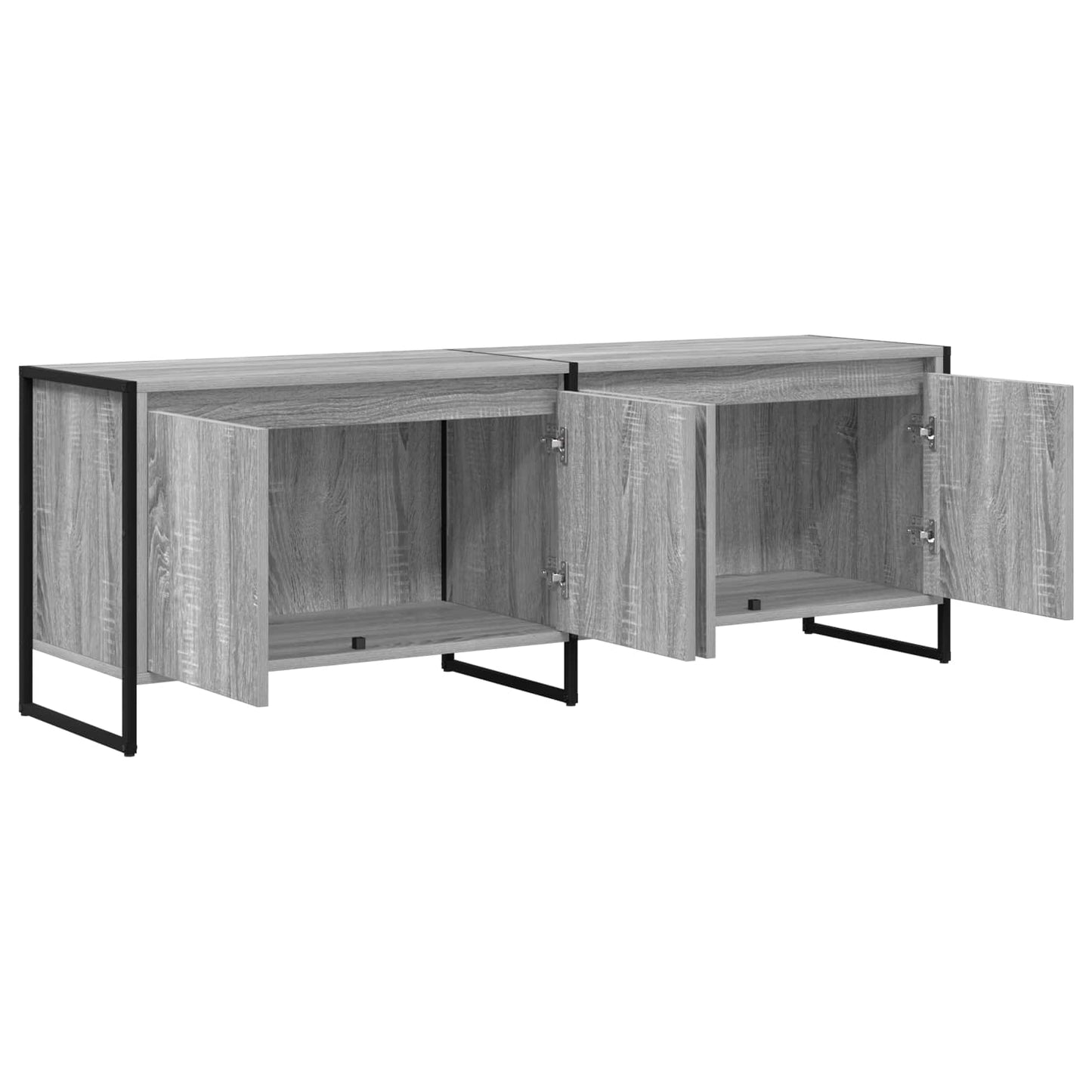 Mobile TV Grigio Sonoma 140 x 36 x 49.5 cm Legno multistrato