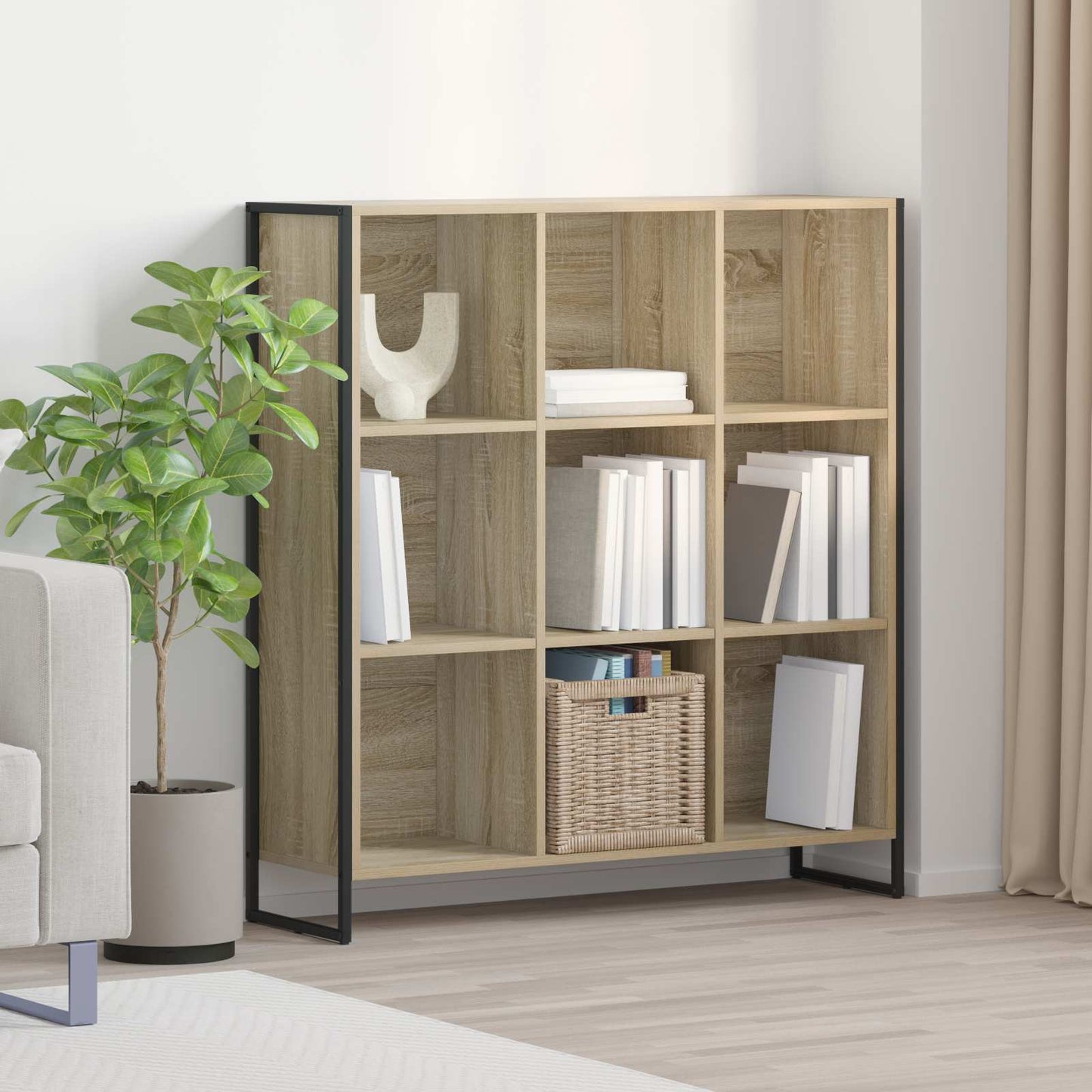 Armadio per Libri Sonoma 99.5 x 30 x 108.5 cm Legno multistrato