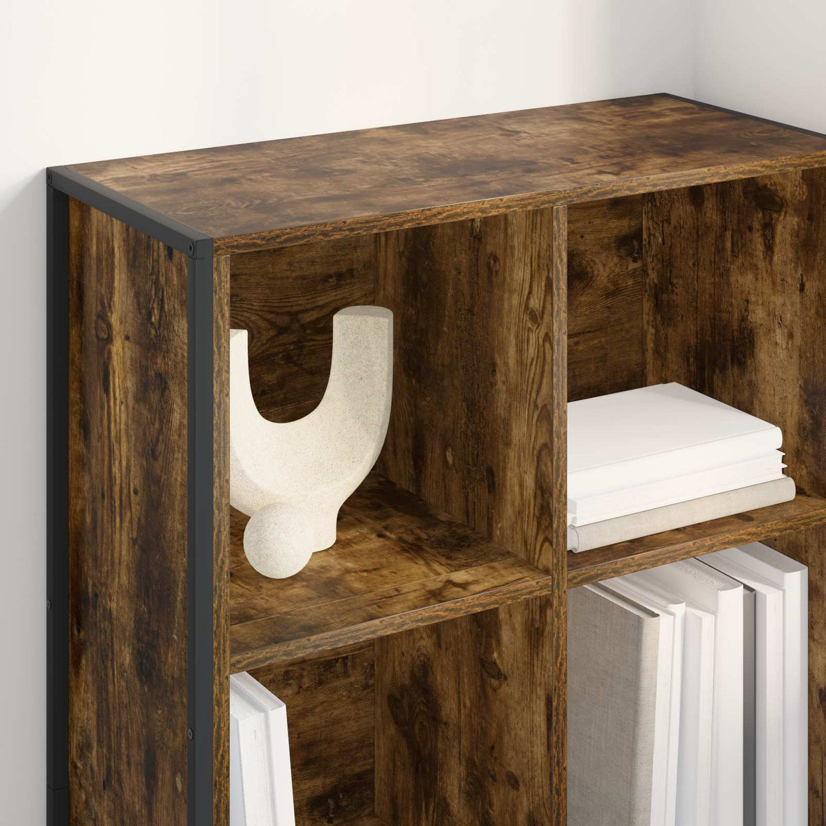 Armadio per Libri Rovere Fumo 68 x 30 x 108 cm