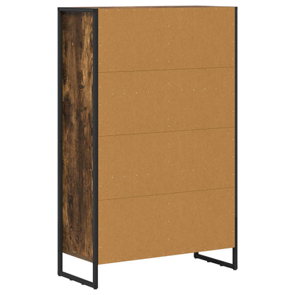 Armadio per Libri Rovere Fumo 68 x 30 x 108 cm