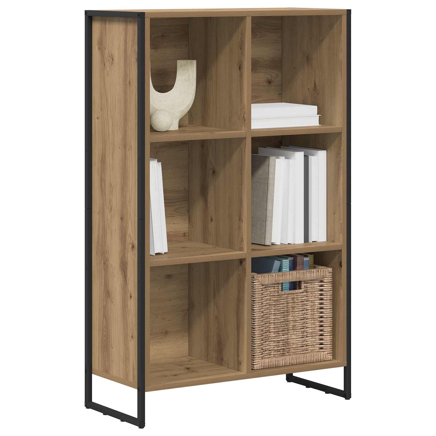 Armadio per Libri Rovere Artigianale 99.5 x 30 x 108.5 cm