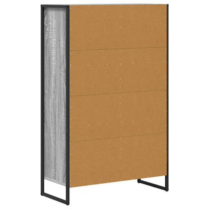 Armadio per Libri Grigio Sonoma 68 x 30 x 108.5 cm