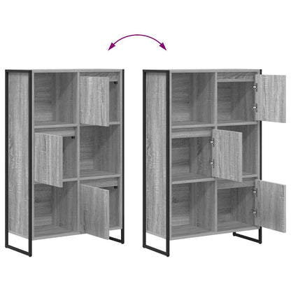 Armadio per Libri Grigio Sonoma 68 x 30 x 108.5 cm