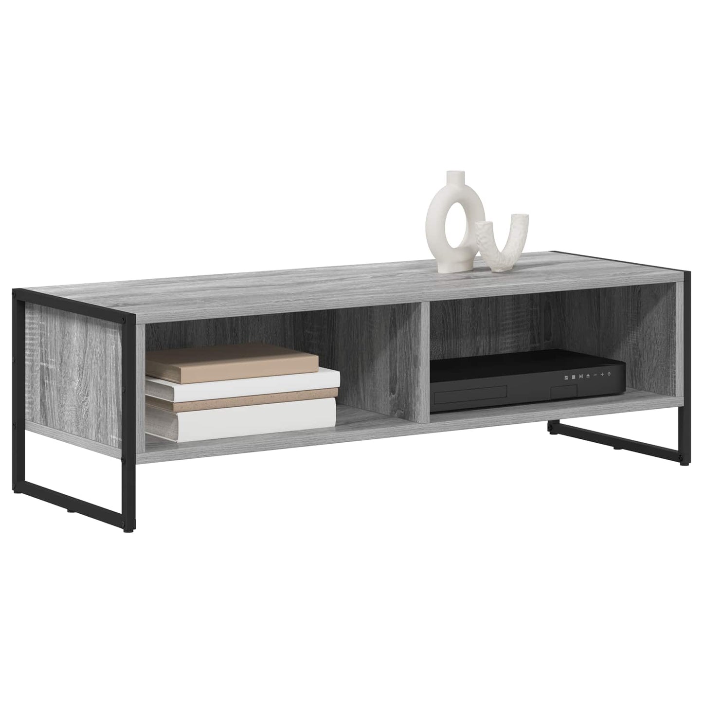 Mobile TV Grigio Sonoma 100 x 36.5 x 30.5 cm Legno multistrato