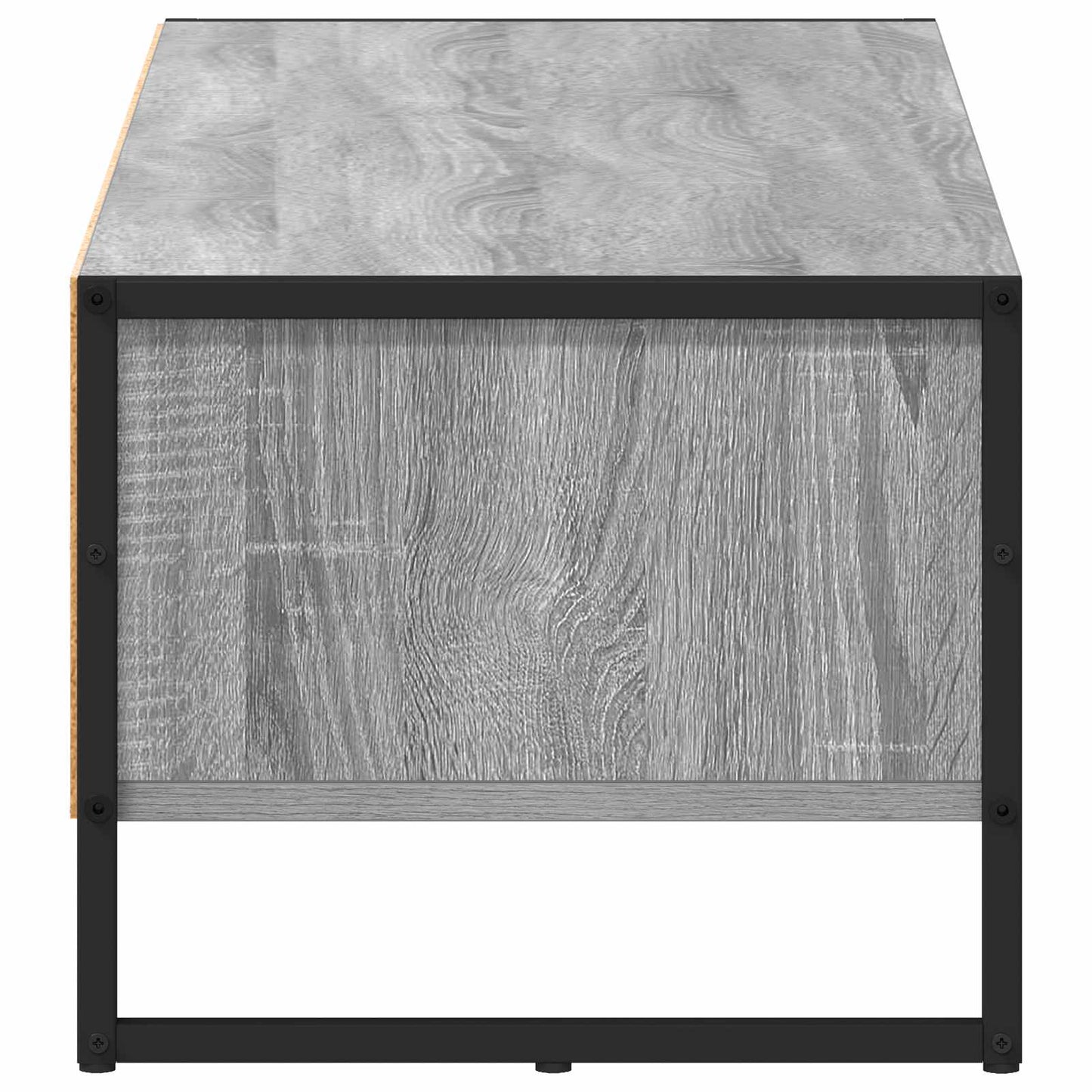 Mobile TV Grigio Sonoma 100 x 36.5 x 30.5 cm Legno multistrato