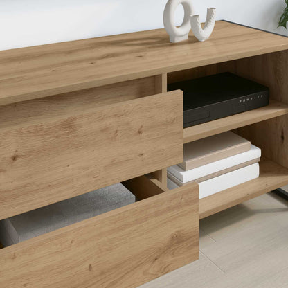 Mobile TV con cassetto Rovere Artigianale 100 x 36 x 49,5 cm