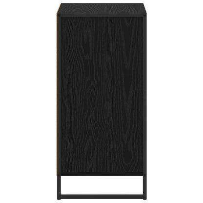 Credenza Rovere Nero 81 x 36 x 150.5 cm Legno multistrato