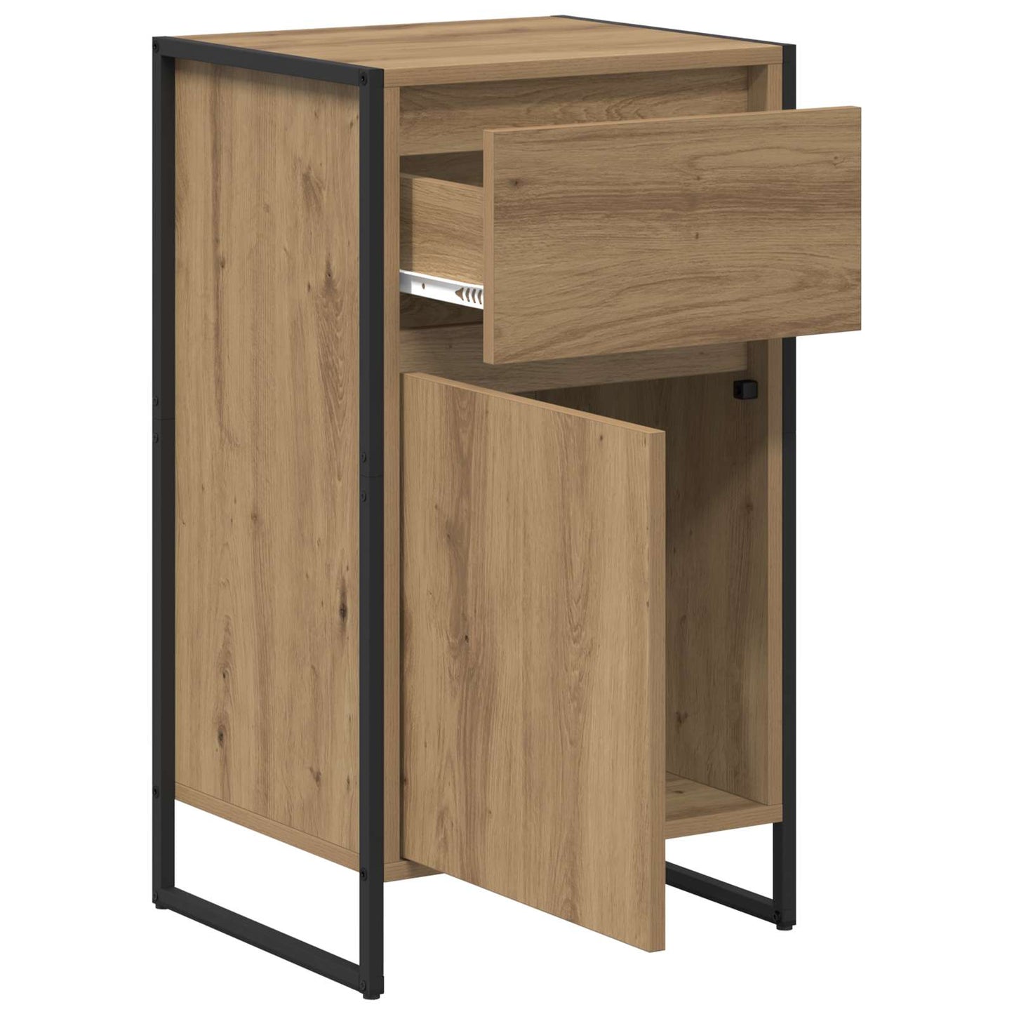 Credenza con cassetto Rovere Artigianale 81 x 36 x 150.5 cm