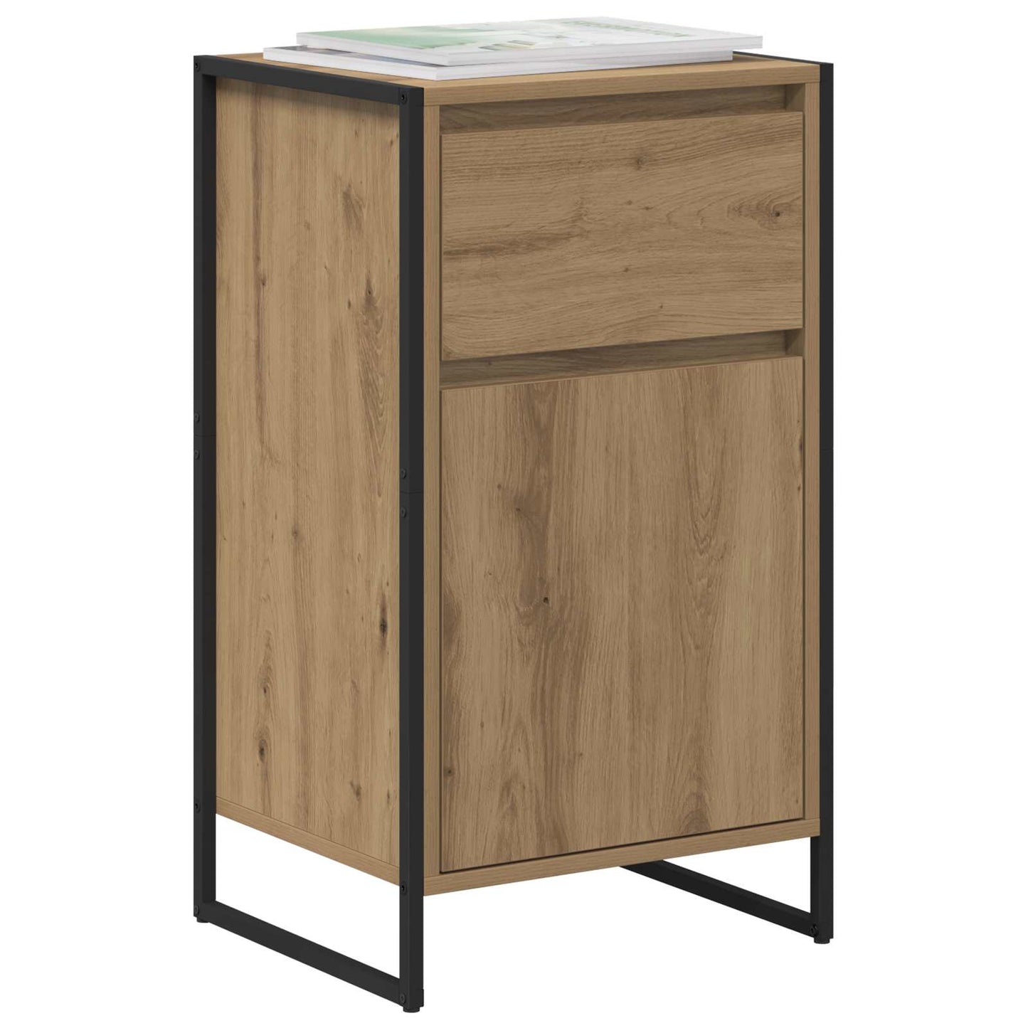 Credenza con cassetto Rovere Artigianale 81 x 36 x 150.5 cm