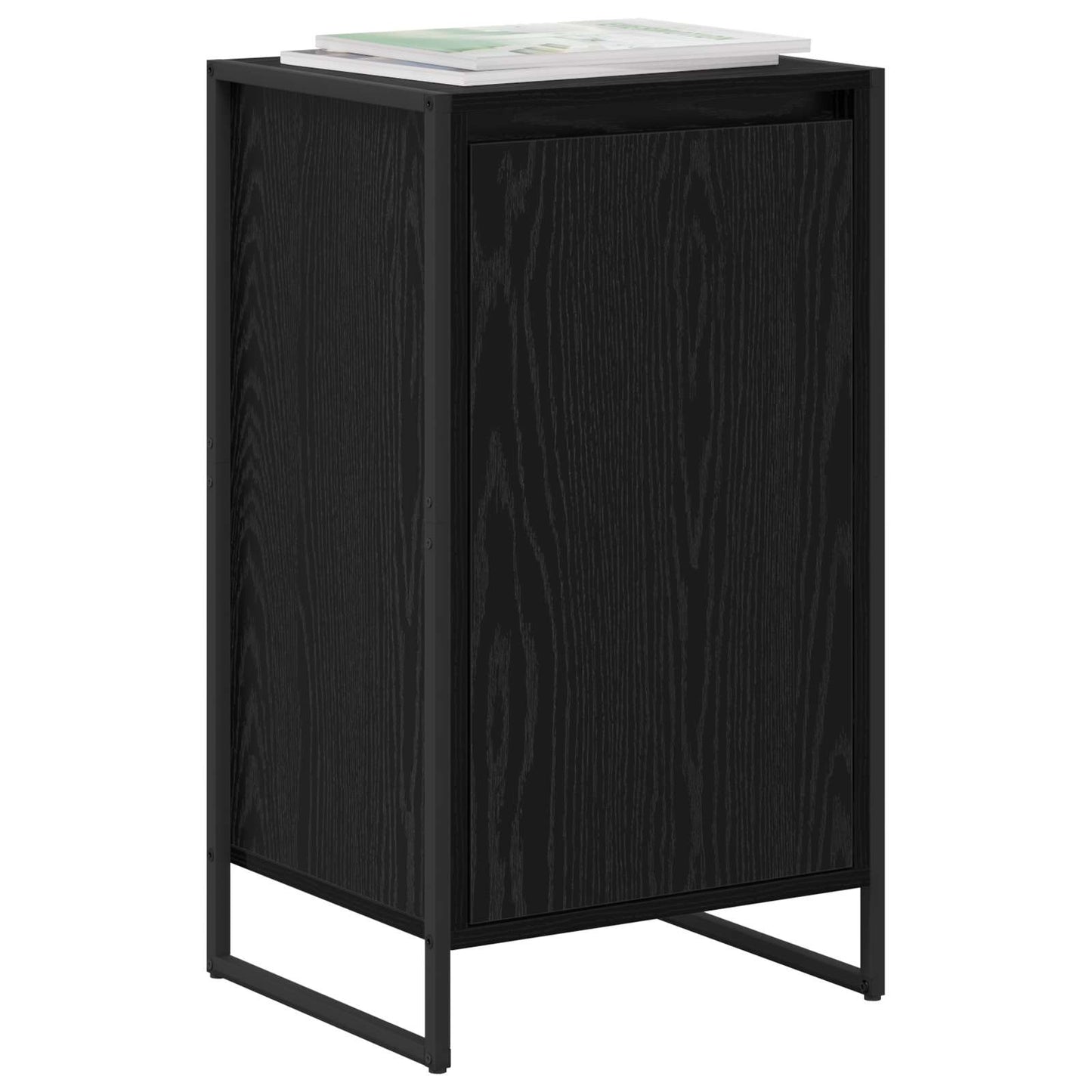 Credenza Rovere Nero 43 x 36 x 75,5 cm Legno multistrato
