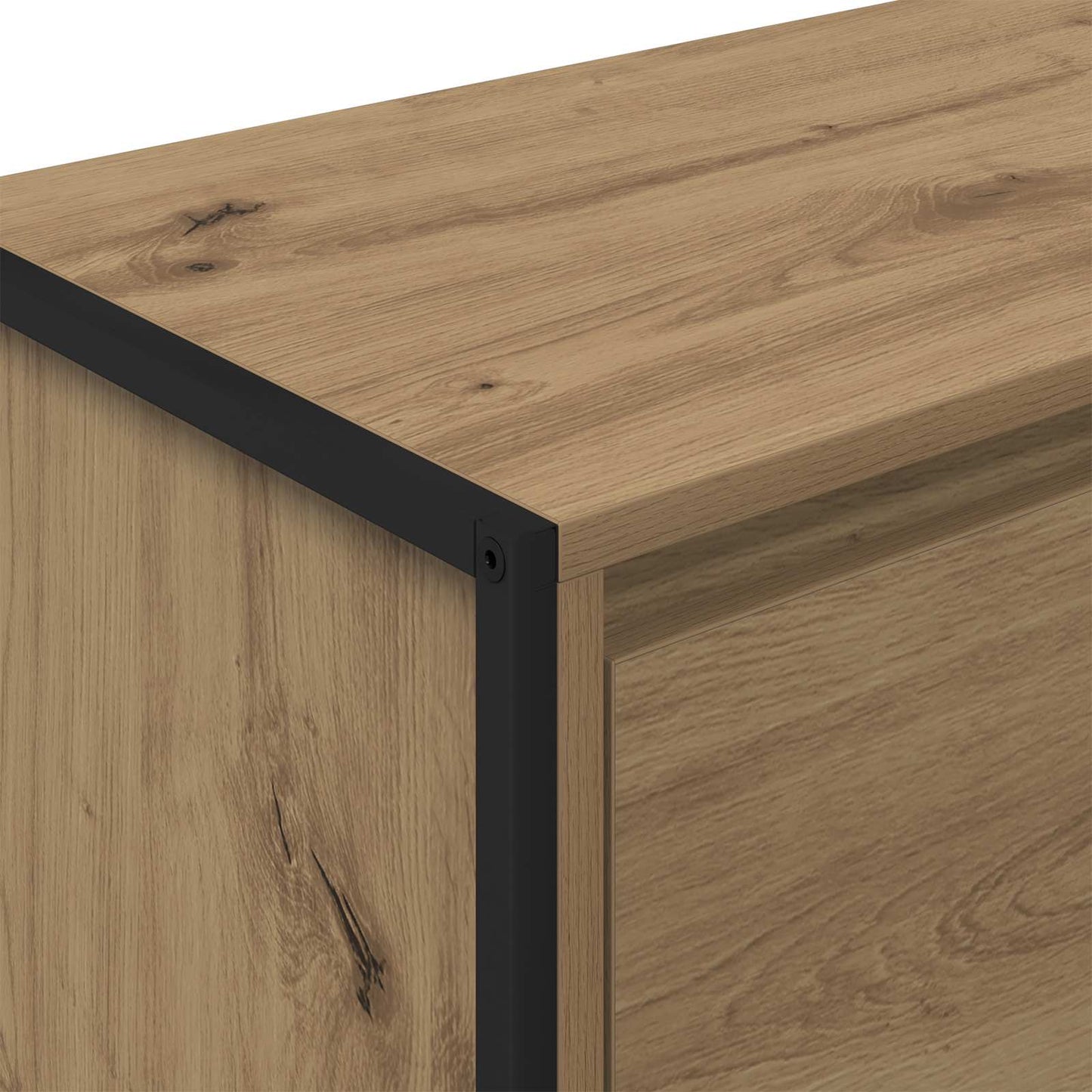Credenza Rovere Artigianale 79 x 36 x 75.5 cm Legno multistrato
