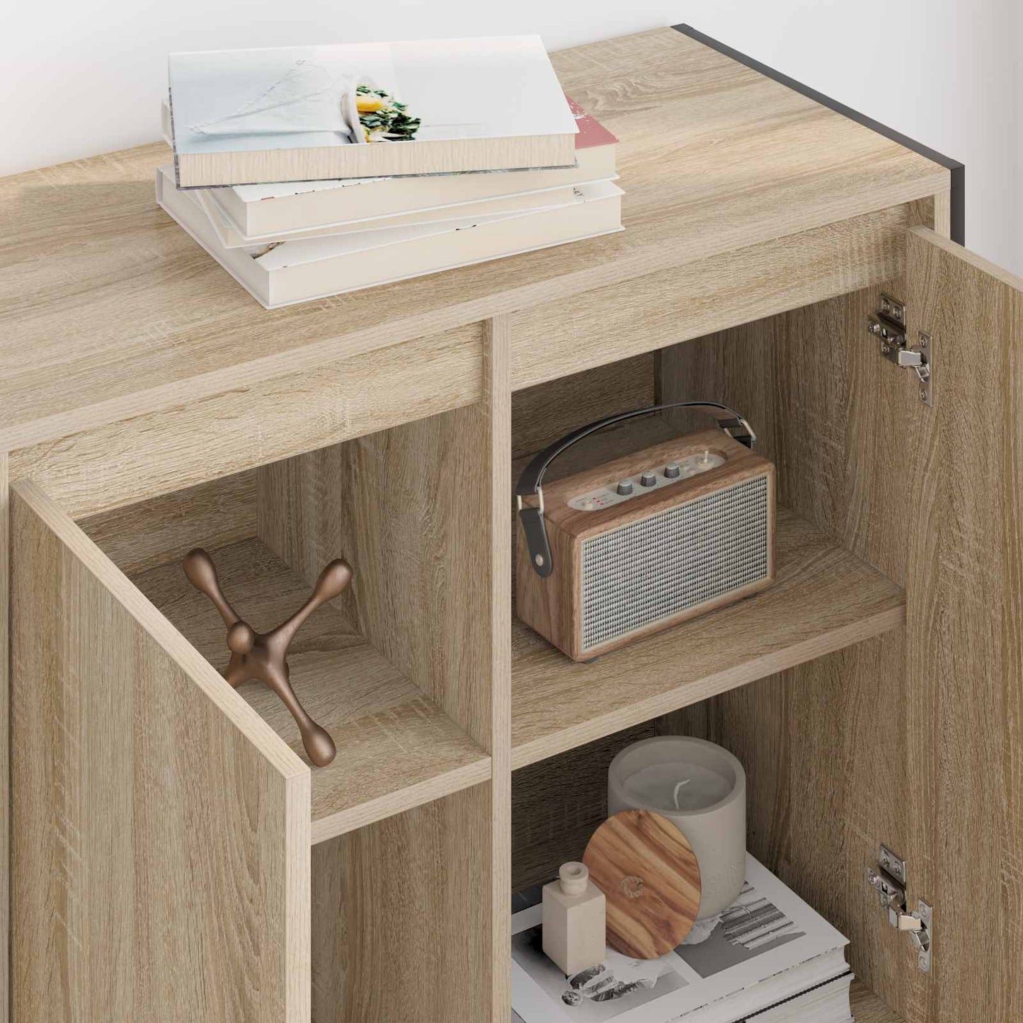 Mobile laterale Sonoma 79 x 36 x 75 cm Legno multistrato