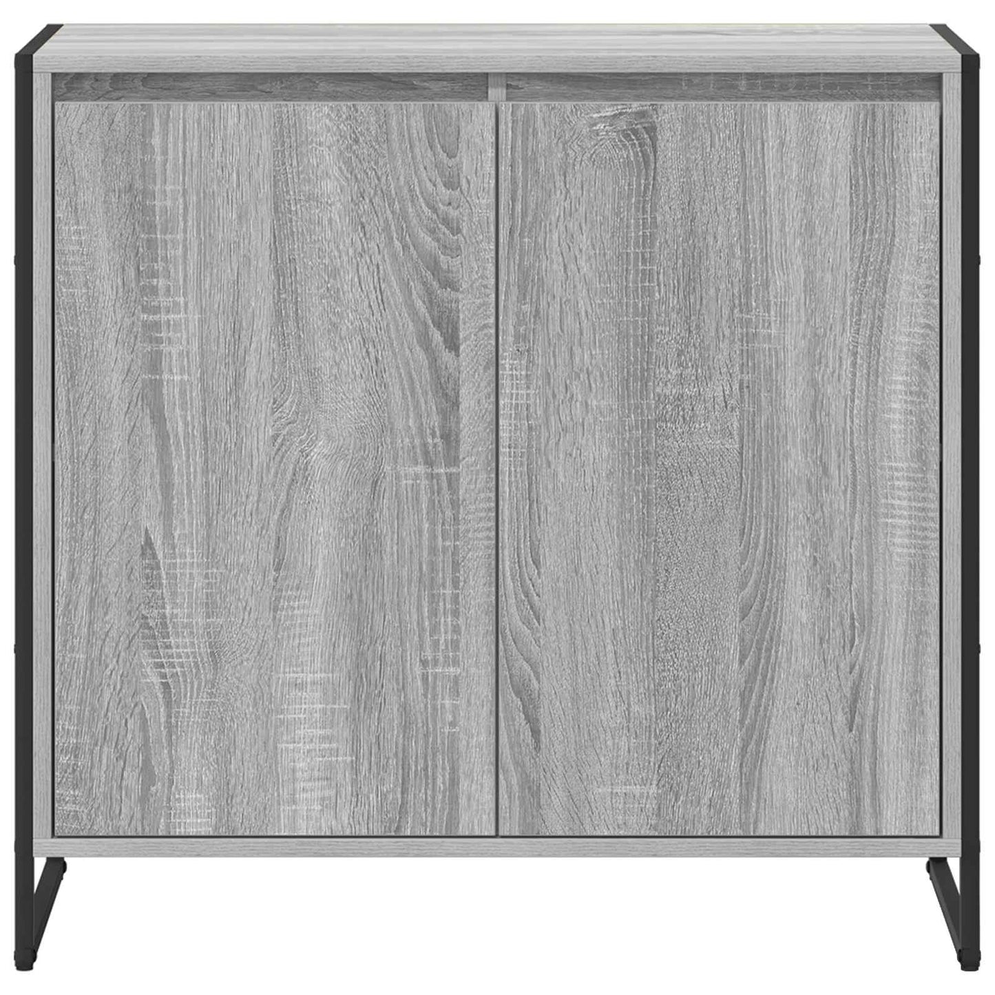 Mobile laterale Grigio Sonoma 79 x 36 x 75 cm Legno multistrato