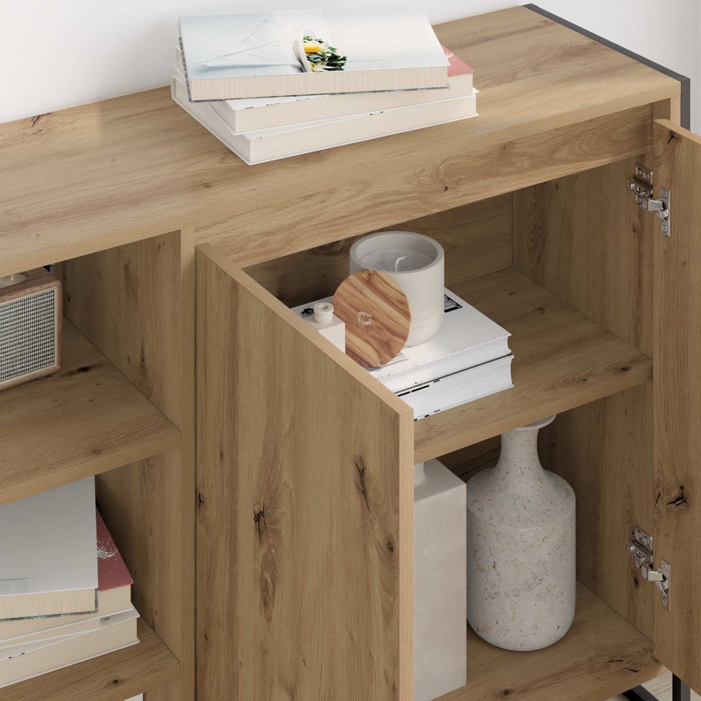 Mobile laterale Rovere Artigianale 96.5 x 30 x 75 cm