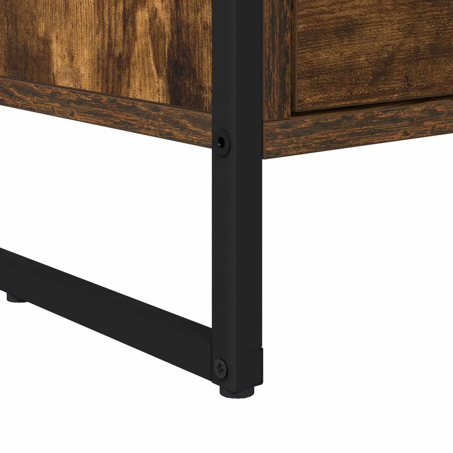 Mobile TV Quercia Fumosa 100 x 36 x 49.5 cm Legno multistrato | homemem39