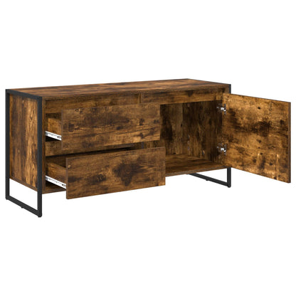 Mobile TV Quercia Fumosa 100 x 36 x 49.5 cm Legno multistrato