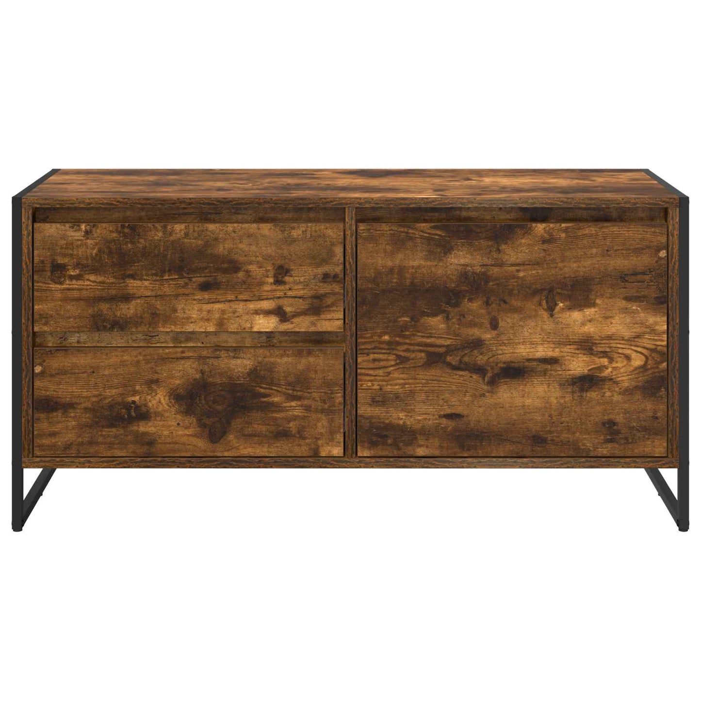 Mobile TV Quercia Fumosa 100 x 36 x 49.5 cm Legno multistrato