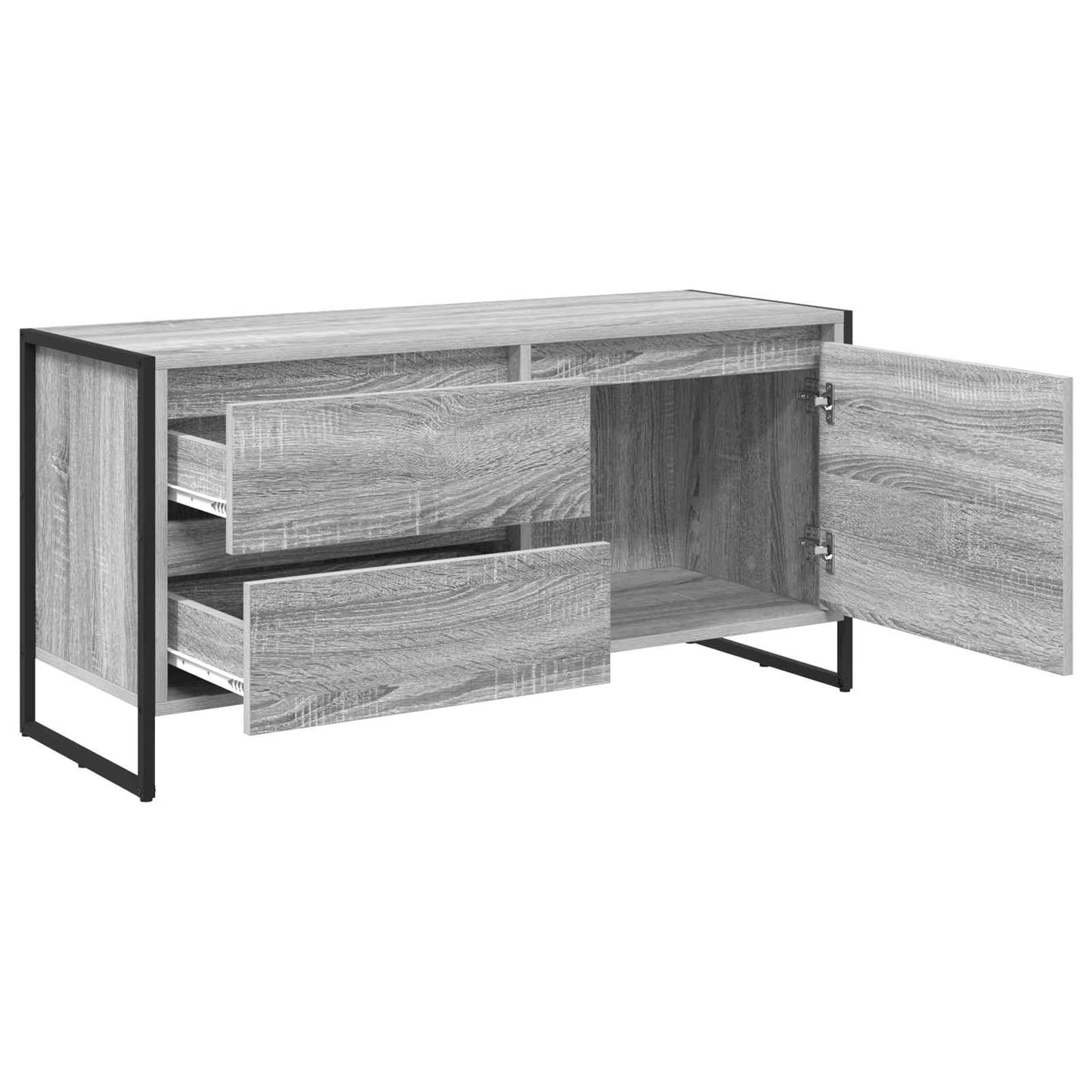 Mobile TV Grigio Sonoma 100 x 36 x 49.5 cm Legno multistrato