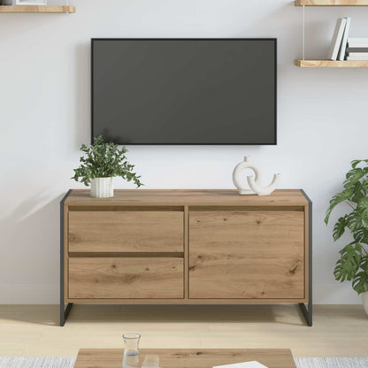 Mobile TV con cassetto Rovere Artigianale 100 x 36 x 49.5 cm