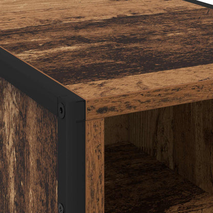 Armadio per Libri con cassetto Legno vecchio 43 x 36 x 150.5 cm