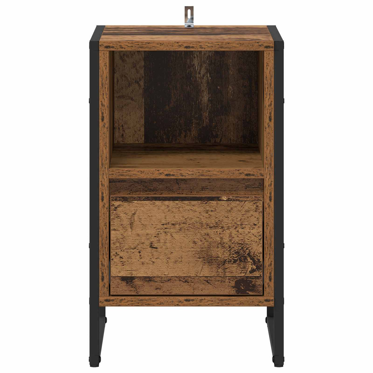 Comodino 2 pz Legno vecchio 39,5 x 30 x 50 cm | homemem39