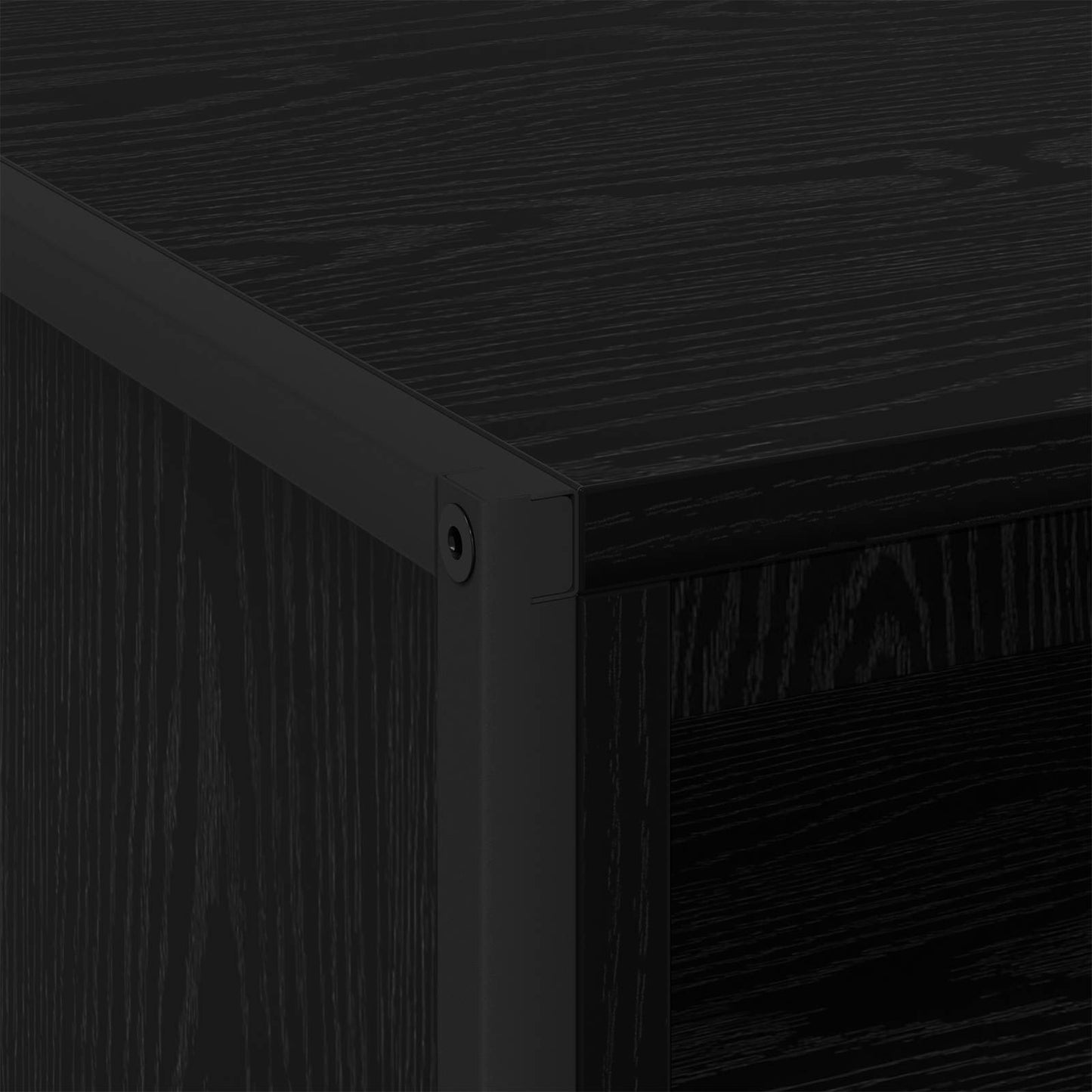 Comodino 2 pcs Rovere Nero 50 x 39,5 x 50 cm Legno multistrato | homemem39