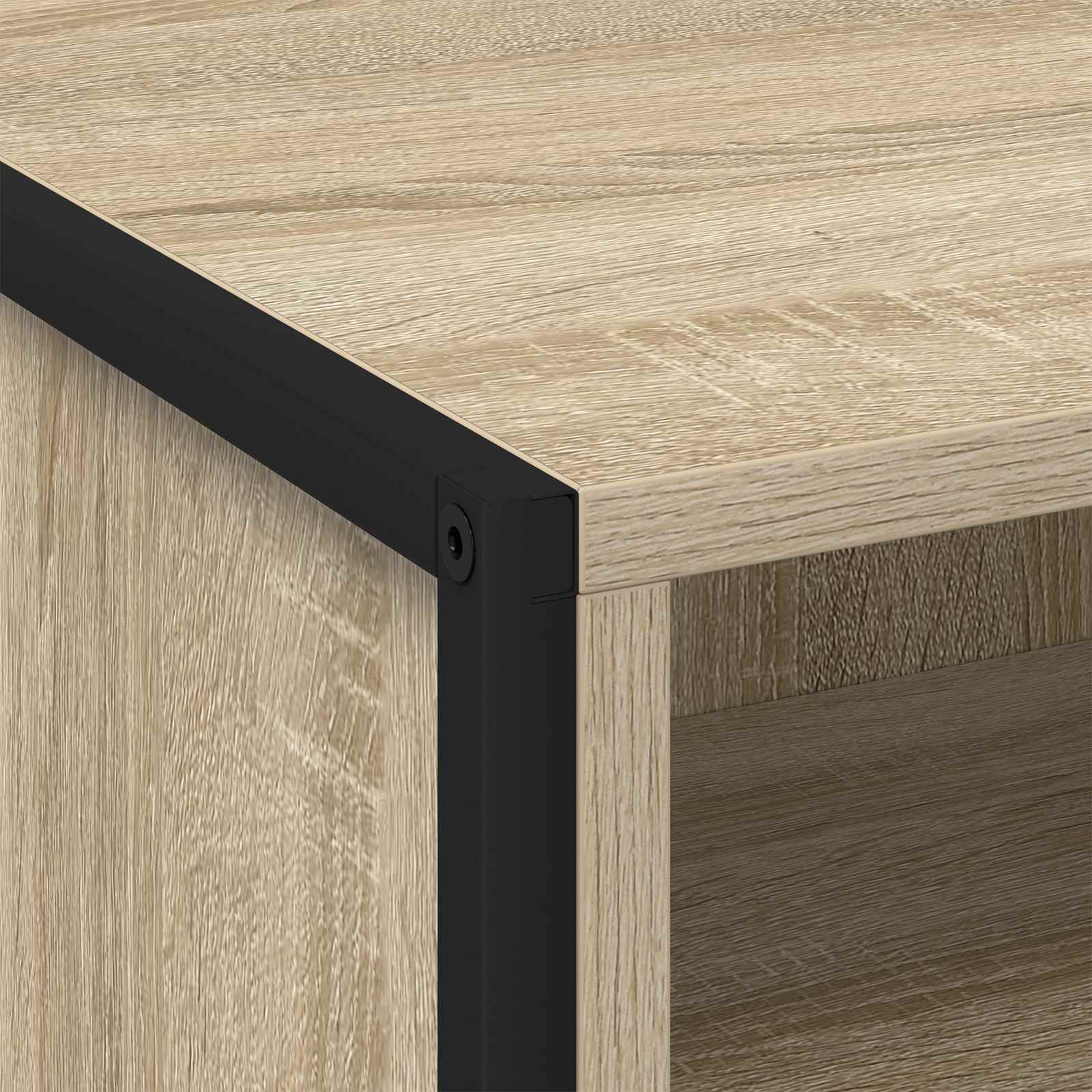 Comodino 2 pcs Sonoma 50 x 39,5 x 50 cm Legno multistrato | homemem39