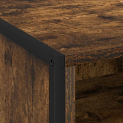 Comodino Quercia Fumosa 50 x 39,5 x 50 cm Legno multistrato | homemem39