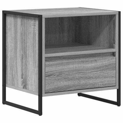 Comodino con cassetto 2 pcs Grigio Sonoma 50 x 39,5 x 50 cm | homemem39