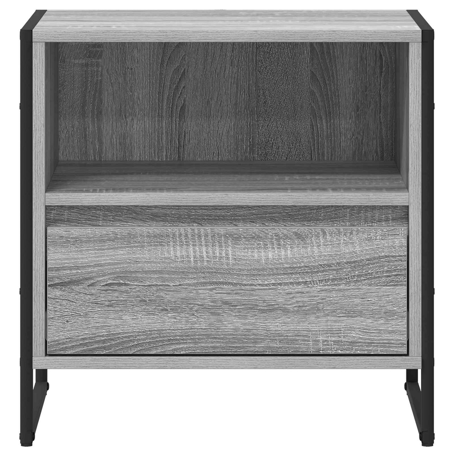 Comodino con cassetto 2 pcs Grigio Sonoma 50 x 39,5 x 50 cm | homemem39