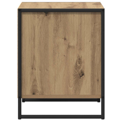 Comodino Rovere Artigianale 50 x 39,5 x 50 cm Legno multistrato