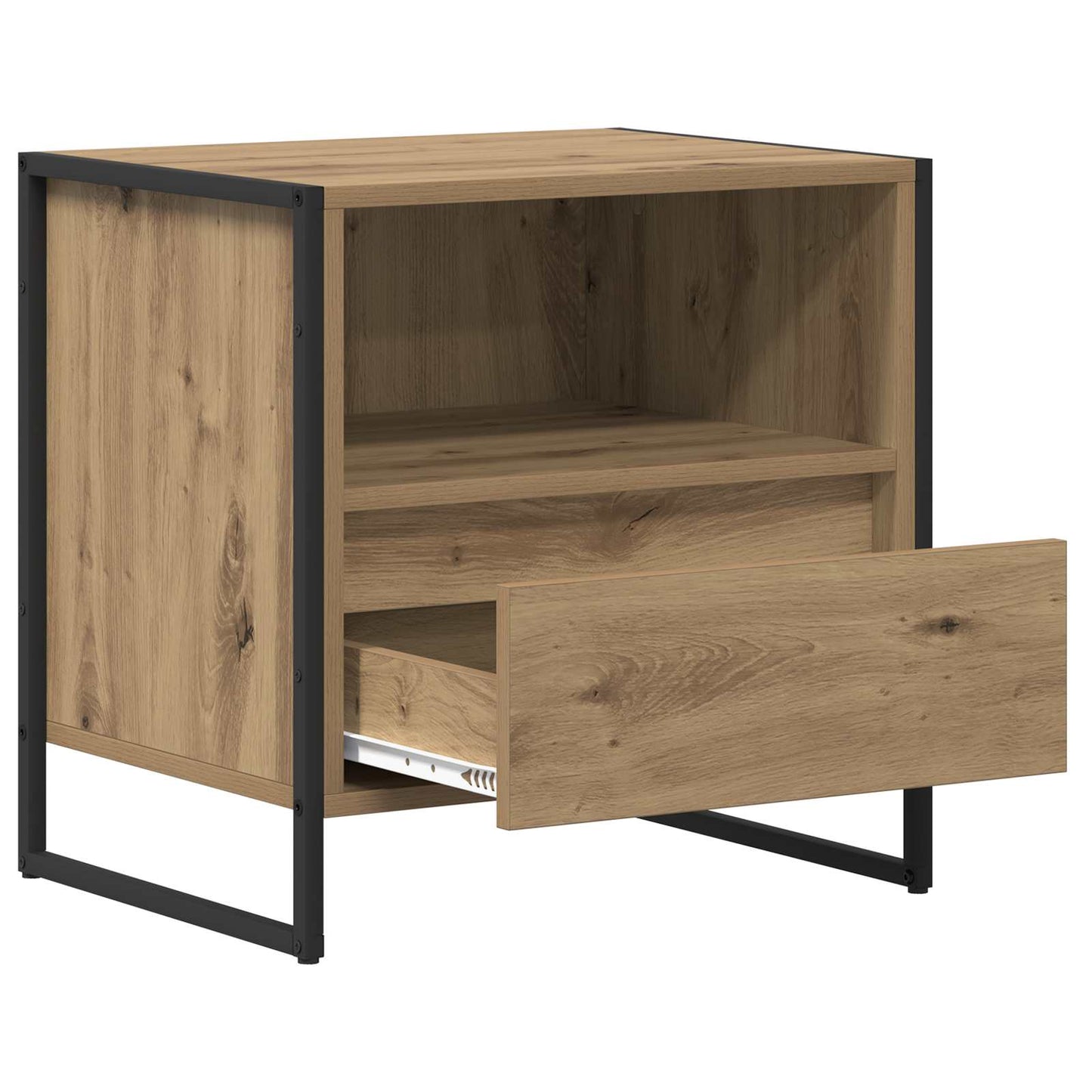 Comodino 2 pcs Rovere Artigianale 50 x 39,5 x 50 cm