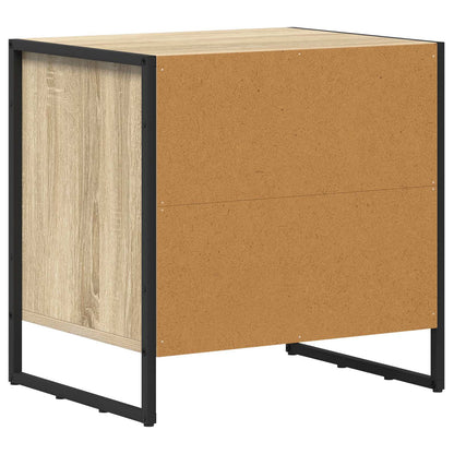 Comodino Sonoma 50 x 39.5 x 50 cm Legno multistrato | homemem39