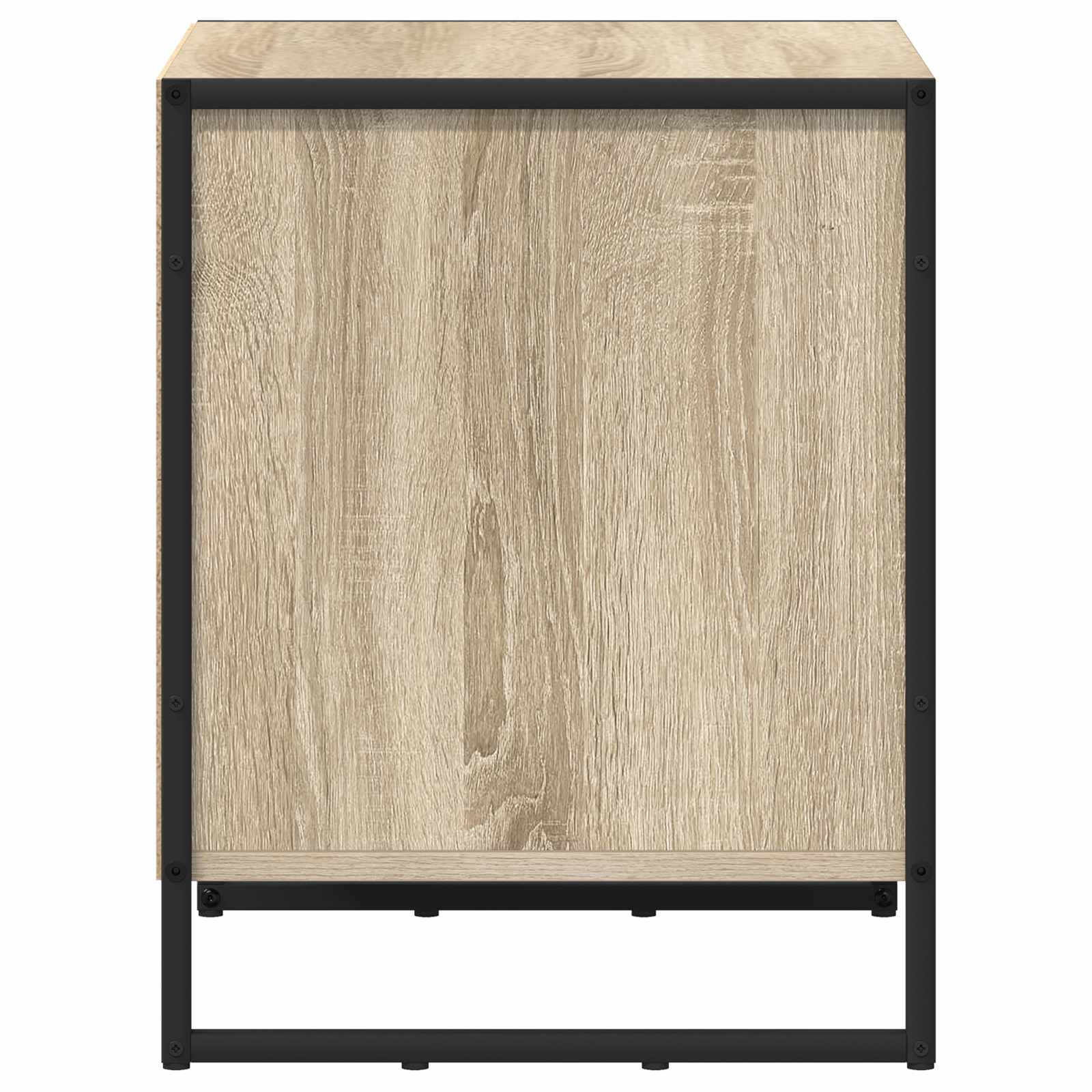 Comodino Sonoma 50 x 39.5 x 50 cm Legno multistrato | homemem39