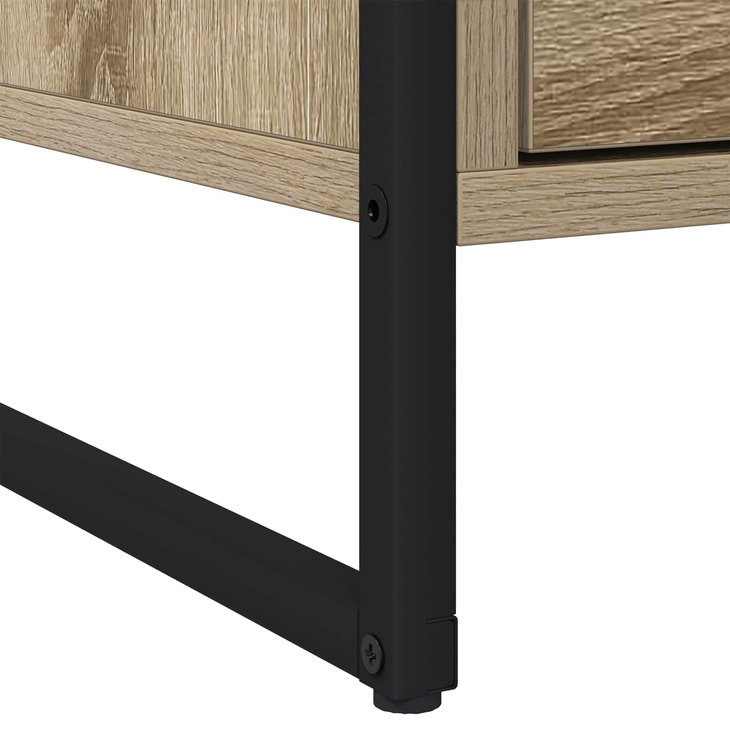 Comodino 2 pcs Sonoma 50 x 39.5 x 50 cm Legno multistrato