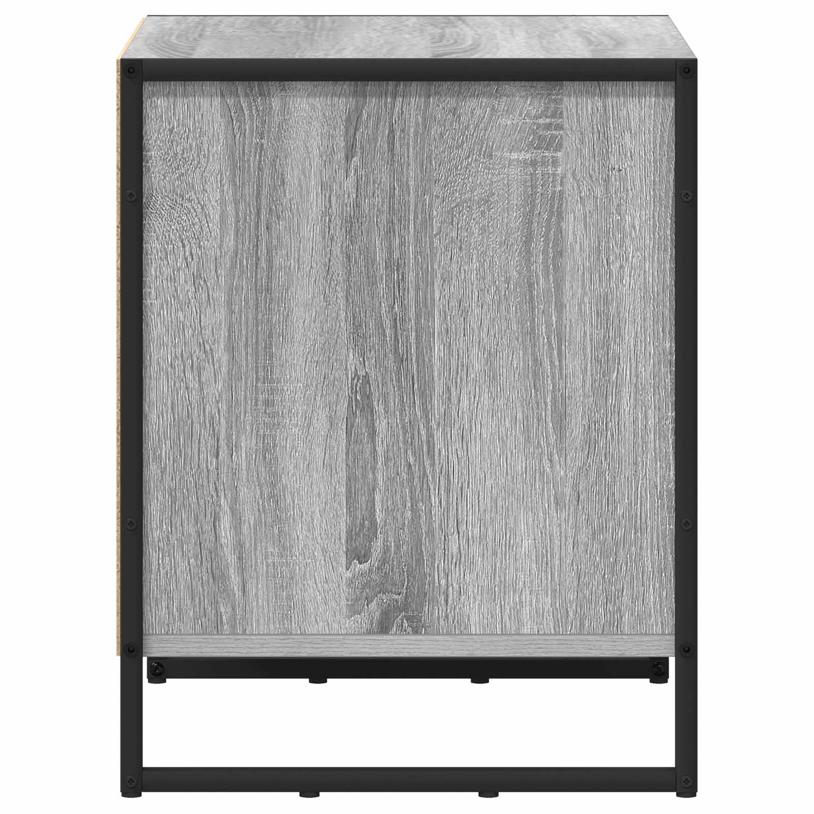 Comodino con cassetto 2 pcs Grigio Sonoma 50 x 39.5 x 50 cm | homemem39