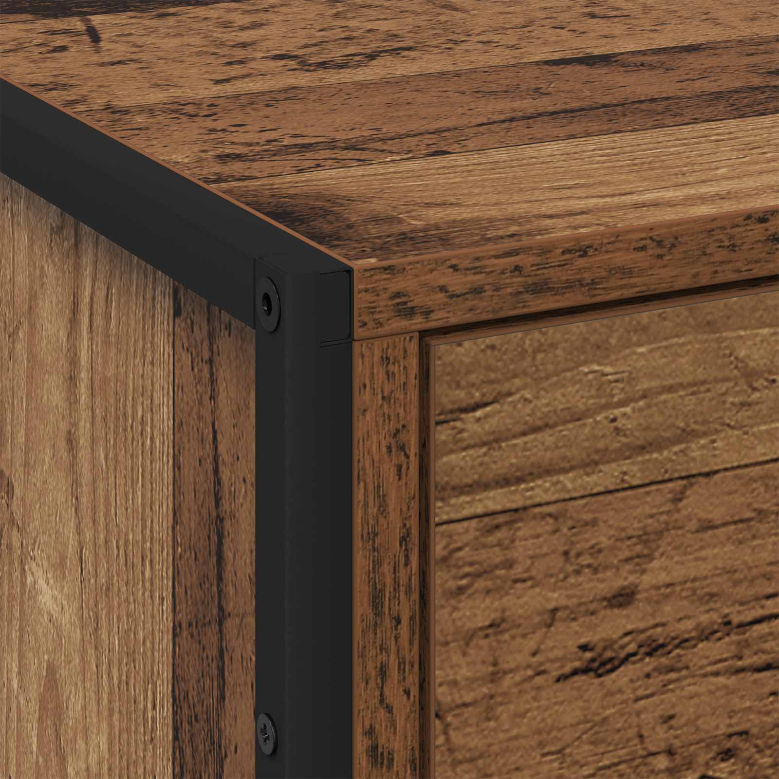 Comodino Legno vecchio 50 x 39.5 x 50 cm Legno multistrato | homemem39